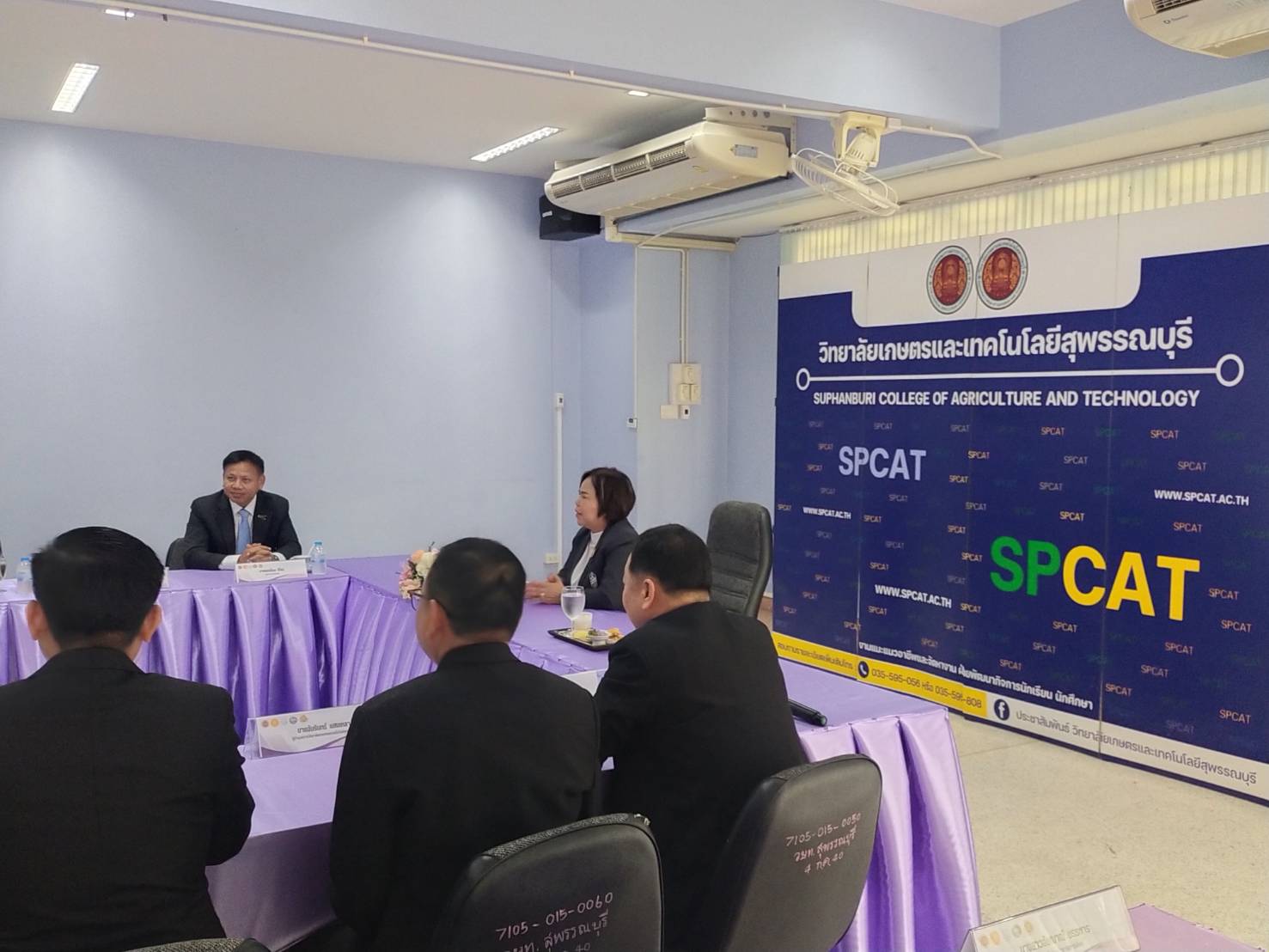 title - ผู้ตรวจราชการ ส.ป.ก. ร่วมพิธีเปิดโครงการเสริมสร้างพัฒนาสมรรถนะผู้เรียน สาขาวิชาเทคนิควิศวกรรมสำรวจ (Survey Camp) ภายใต้ MOU 5 หน่วยงาน